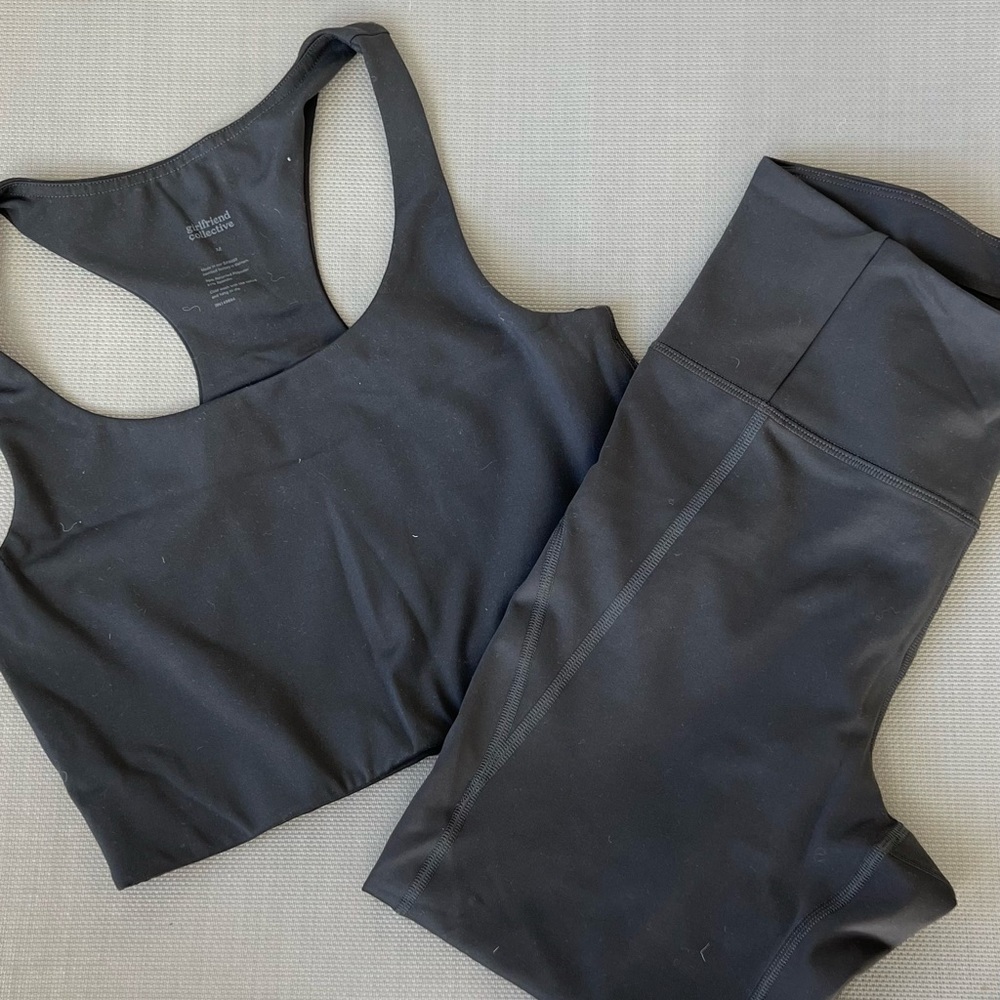 Girlfriend Collective Set in Slate